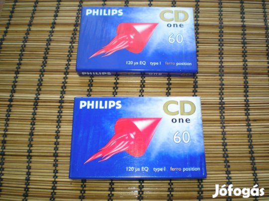 Philips régi magnó kazetta bontatlan csomagolásban ár/db