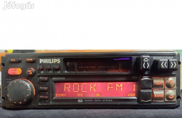 Philips retro autórádió