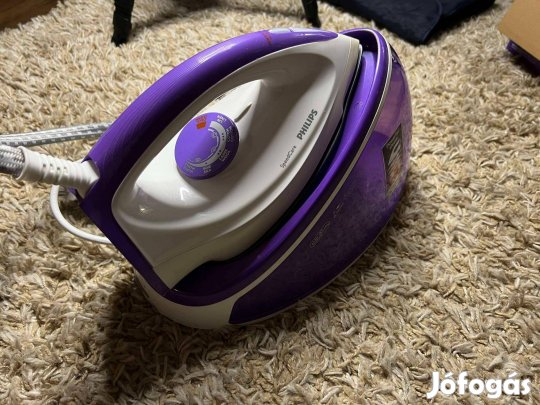 Philips speed care, kerámiabevonatú gőzölős vasaló állomás Gőzállomás