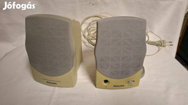 Philips sztereó aktív mini hangfalpár