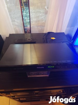 Philips usb-s dvd lejátszó távirányítóval 