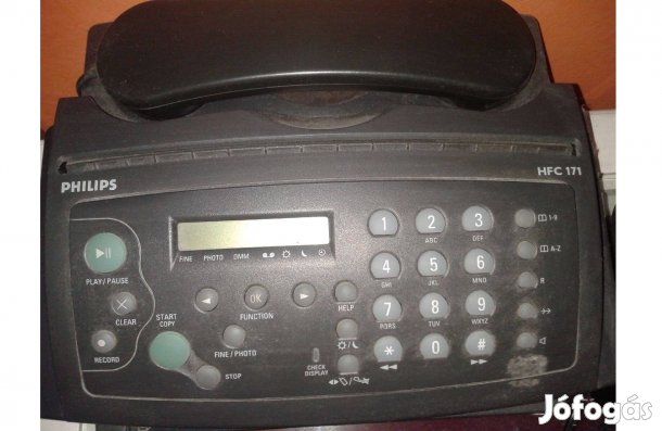 Philips üzenet rögzítő telefax, fénymásoló készülék Eladó!