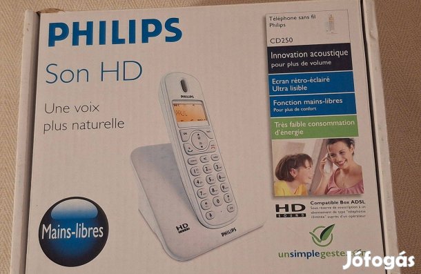 Philips vonalas, vezeték nélküli telefon