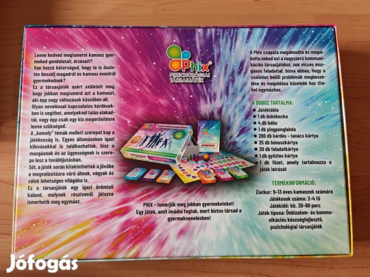 Phix kiskamaszoknak társasjáték 