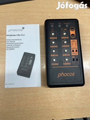 Phocos CIS-CU töltés vezérlő
