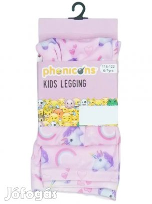 Phonicons Új (címkés) Lány Leggings (Méret: 122)