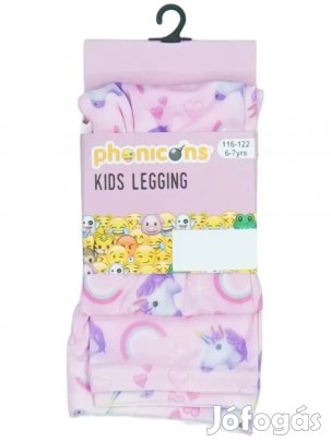 Phonicons Új (címkés) Lány Leggings (Méret: 122)