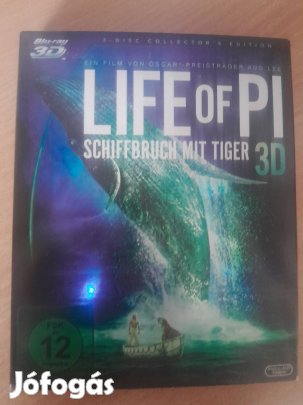 Pi élete Dísz dobozos Bluray film lemez 