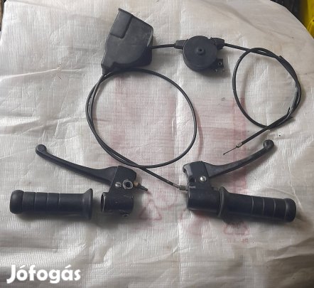Piaggio Zip 1 gáz, fékszektor, markolat, gázbowden