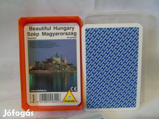 Piatnik Beautiful Hungary Szép Magyarország magyar angol kártya