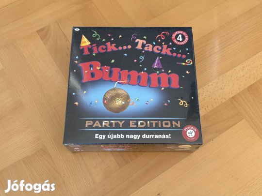 Piatnik Tick tack Bumm party edition társasjáték játék új bontatlan