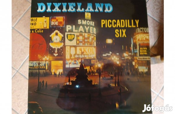 Piccadilly Six Dixieland dupla bakelit hanglemez eladó