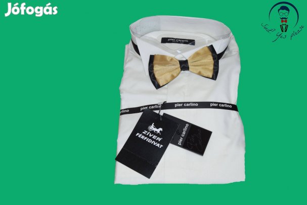 Pier Carlino (Slim Fit) új, férfi ing (méret:44-XL)