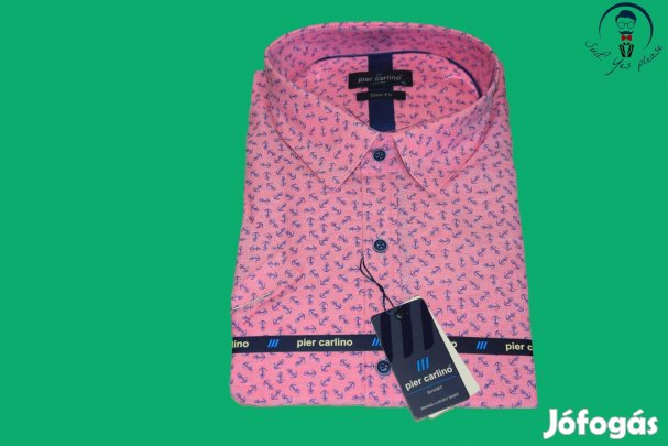 Pier Carlino (Slim Fit) új, prémium, férfi ing (méret:44-XL)