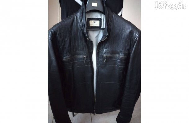 Pierre Cardin bőrkabát, valódi bőr