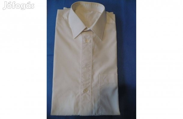 Pierre Cardin fehér rövid ujjú férfiing, M-es méret