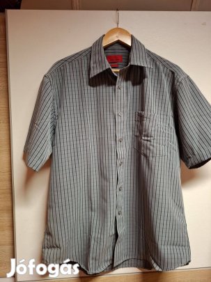 Pierre Cardin férfi ing szürke kockás Xl méret