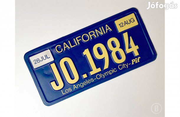 Pif rendszámtábla (Pif No. 800, 1984/07) - - - (Csak személyesen!)