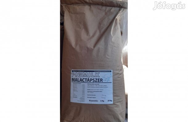 Pigmilk malac tejpótló tápszer , tejpor 20 kg / zsák kiszállítással