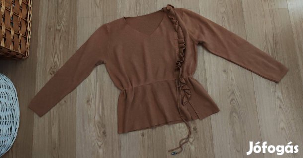 Pihe puha barna karcsuított női tunika pulóver