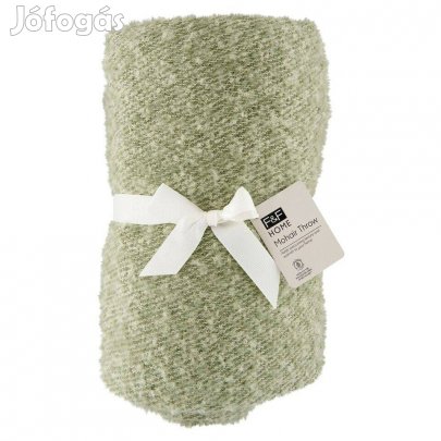 Pihe-puha zöld mohair takaró