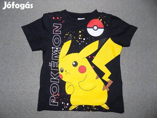 Pikachu mintás póló 5 évesre