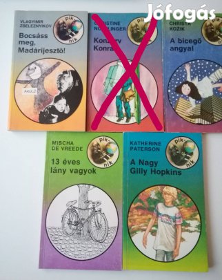 Piknik ifjúsági könyvcsomag / 4 db könyv
