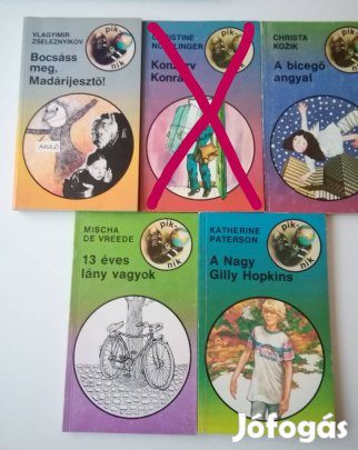 Piknik ifjúsági könyvcsomag / 4 db könyv