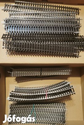 Piko A-Gleis H0 vágányzat - egyenes és íves sínek terepasztalra