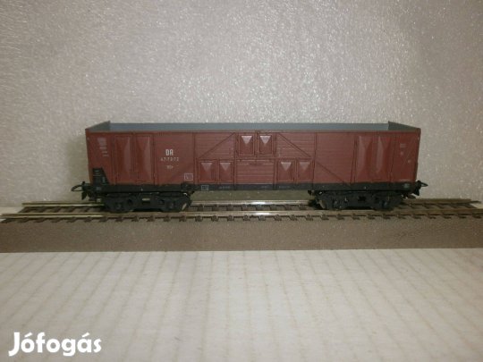 Piko - DR - nyitott 4-teg. teher kocsi - H0 - ( W-59)