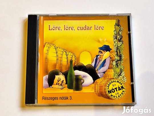 Pikolós Pisti - Lőre, lőre, cudar lőre (Részeges nóták Vol. 3) CD
