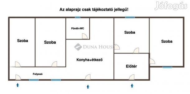Pilis belterülethez közeli csendes részen 4 szobás ház