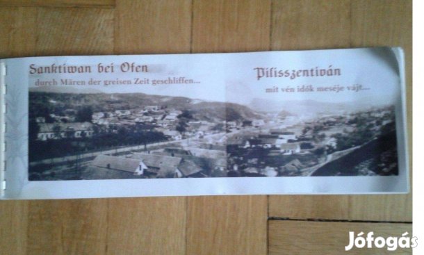 Pilisszentiván mit vén idők meséje vájt képeslap gyűjtemény retro