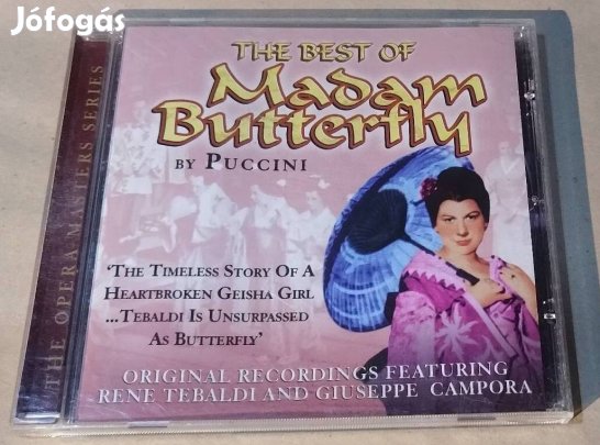 Pillangó kisasszony cd lemez,Made in the EU,2004.