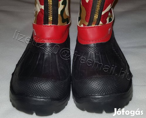 Pindur pandúrok gyerek meleg csizma hótaposó vadonatúj