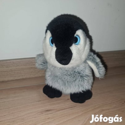 Pingvin nagy szemű plüss Keel Toys 20cm újszerű