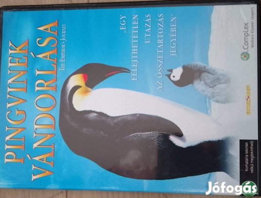 Pingvinek vándorlása dvd lemez