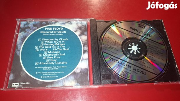 Pink Floyd Obscured by clouds Music from La Vallée Cd 