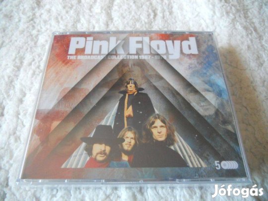 Pink Floyd : The Broadcast collection 1967-1970 ( 5CD-Box) Új, Fóliás