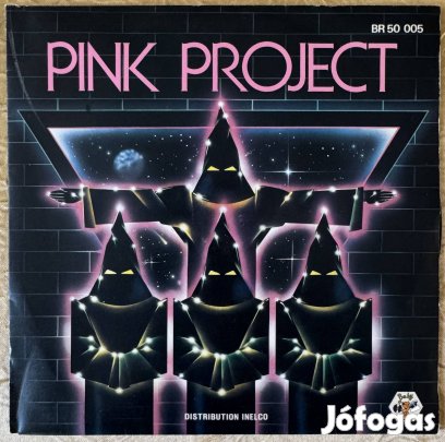 Pink Project Disco Project belga maxi single bakelit hanglemez
