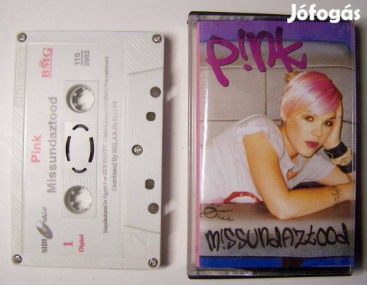 Pink: Missundaztood (audiokazetta, különleges, egyiptomi kiadás)