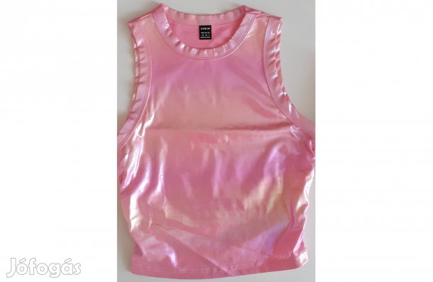 Pink hologramos top xs