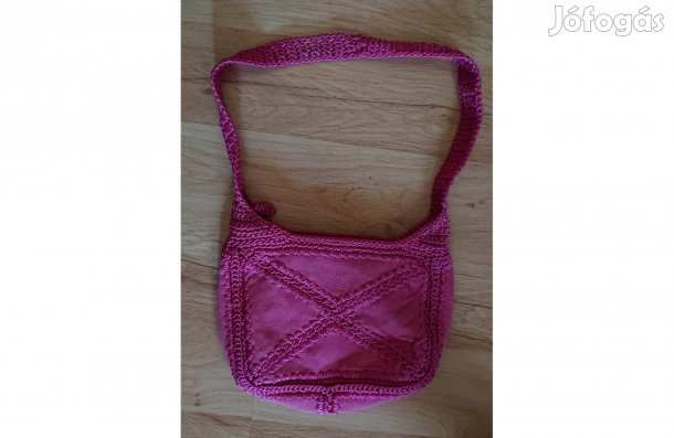 Pink horgolt táska - Daniel Ray márka