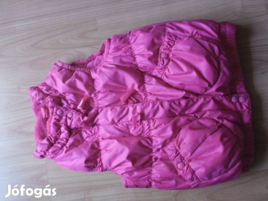 Pink szinú mellény 5-6 éves kislányra. Hossza?:43cm. mellbőség_34cm