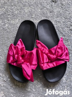 Pink színű nyári papucs
