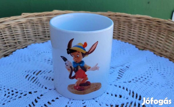 Pinokkió mintás gyerek bögre