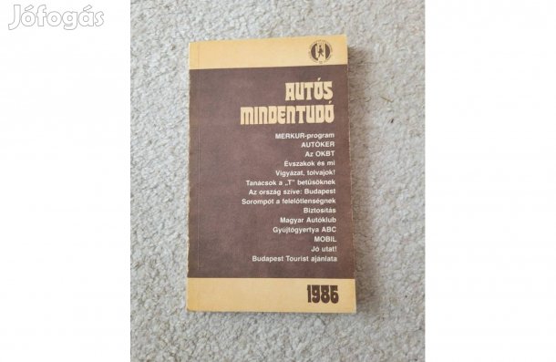 Pintér István Autós mindentudó 1986