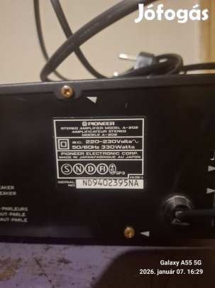 Pioneer A-202 erősítő 