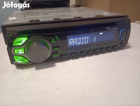 Pioneer Bluetooth fejegység, autórádió, USB. 