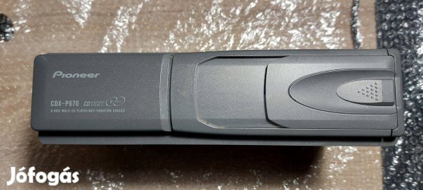 Pioneer CDX-P670 6 lemezes CD tár